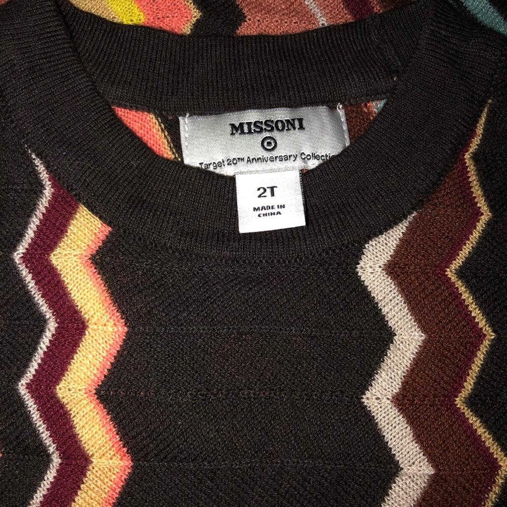 Girls Toddler Missoni Target Dress size 2T 3T 4T - Picture 3 of 3